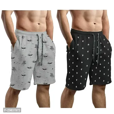 Billyball Printed mens Shorts (Pack of 2)-thumb0