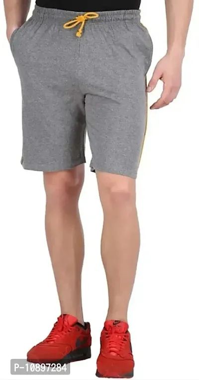 Stylish Men Cotton Blend  Regular Shorts Pack of 3-thumb4