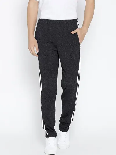 KAFF Men's Regular Fit Trackpants (MENS TRACK PANT-Single Pcs-BLACK-XL Size_Black_XL)