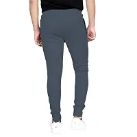 Metallic Polyester Track Pants For Men-thumb1