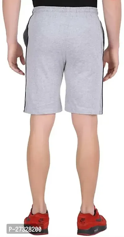 Elegant Cotton Blend Solid Regular Shorts For Men- Pack Of 3-thumb2