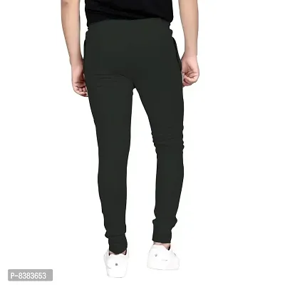 Multicoloured Polyester Blend Regular Track Pants For Men Pack of 2-thumb4