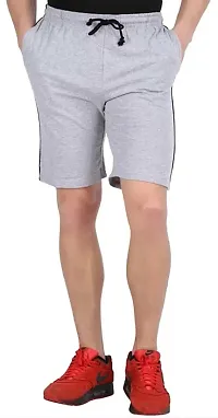 Stylish Men Cotton Blend  Regular Shorts Pack of 3-thumb3