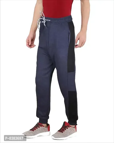 KAFF Mens Side Panel Trendy Jogger with Side Zip Pocket