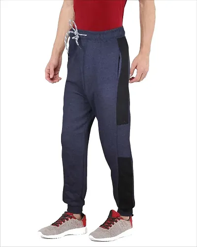 Best Selling cotton blend loop back heavyweight fabric track pants For Men 