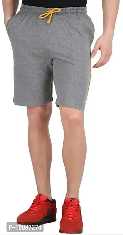 Stylish Men Cotton Blend  Regular Shorts Pack of 1-thumb0