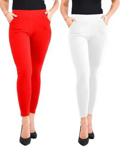 Elegant Leggings For Women Pack Of 2