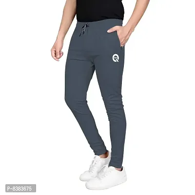 Metallic Polyester Track Pants For Men-thumb3