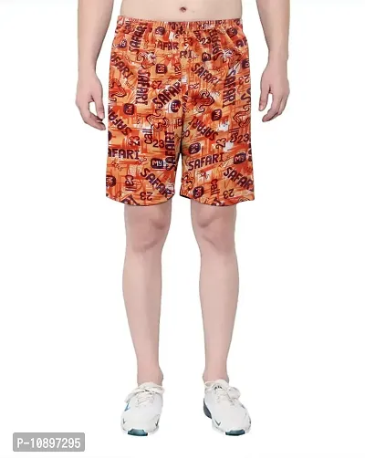 Stylish Men Polyester  Regular Shorts Pack of 1