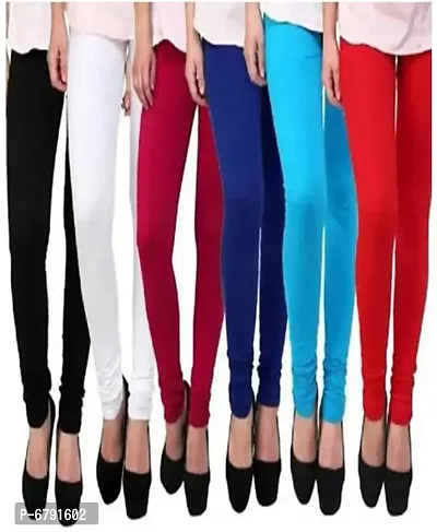 MY Womens legging-pack of 6pcs- 100%Cotton-thumb0