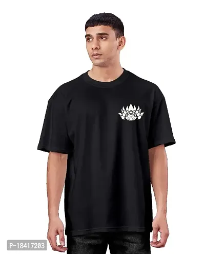 KAFF Mens Drop Shoulder 3/4 Sleeve T-shirt-thumb0