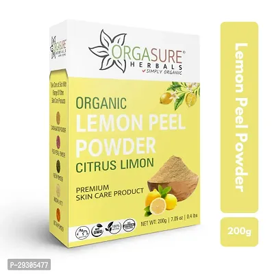 Orgasure Organic Lemon Peel Powder for face (200g)