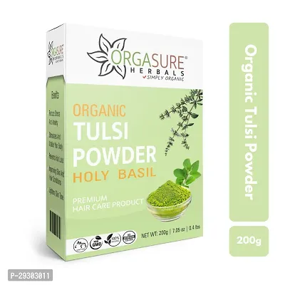 Orgasure Organic Tulsi Powder For Hair (200g)