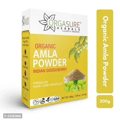 Orgasure Organic Amla Powder For Hair (200g)