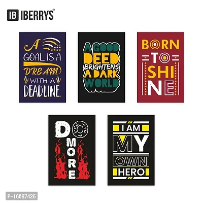 iberry's Motivational Quote Posters for Office and Student Room Walls |posters for room| wall posters| motivational posters (11 x 17 inch, Pack of 10)-L-thumb4