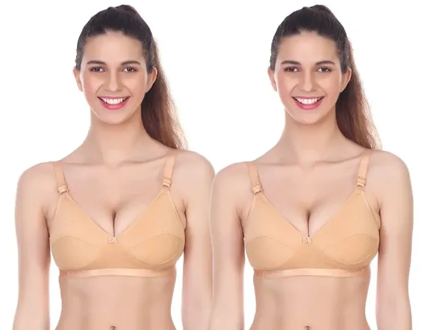 Bra Color Bra Full Coverage Non Padded Bra Peck Of 4