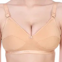 Bra Gold Color Full Coverage Non Padded Peck Of 2-thumb3