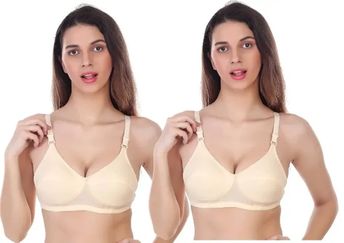 COTTON ASTER BRA - PACK OF 2
