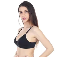 Classic Cotton Solid Bra for Women-thumb1