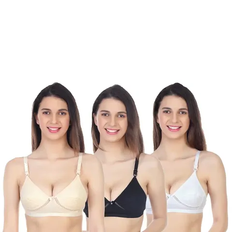 SUMMER WEAR PURE COTTON, EVERYDAY BRA, NON PADDED BRA, RAGULER USE BRA 30-40