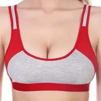 Sports Bra Red Color-thumb3