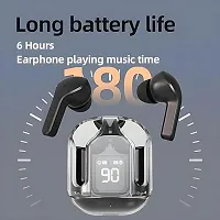 Stylish In-ear Bluetooth Wireless Headphones Transparent Charging Case-thumb3