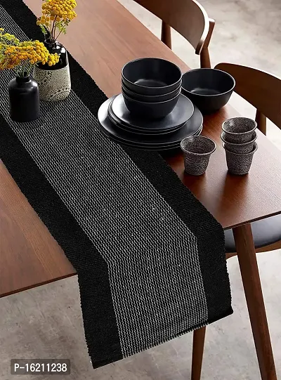 Alef Dining Table Runner The Style of Our Table Linen and Dining Rooms and Table Decorations 14x72 Inch - (A21)
