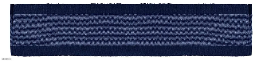 Alef Dining Table1 Runner Machine Washable (13x72 inch) (Blue  White)-thumb2