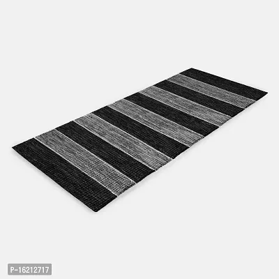 ALEF? Cotton Runner Superfine Carpet |Living Room| Bedroom | Hall | School | Temple | Bedside Runner|-|24 inch x 60 inch| (Black)-thumb5