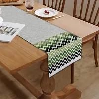 Alef Table Runner for 4 Seater (14x60) Dining Table, Heat Resistant Striped Table Runners for Living/Dining Room - (A03)-thumb3