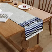 Alef Dining Table Runner The Style of Our Table Linen and Dining Rooms and Table Decorations 14x60 Inch - (A40)-thumb2