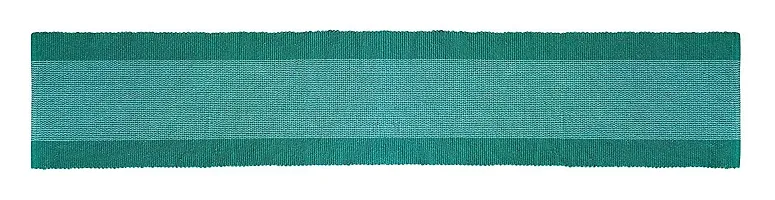 Alef Dining Cotton 6 Pieces Table Place Mats with Runner Combo Set (Sea Green)-thumb3