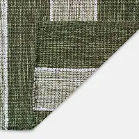 Alef? Cotton Runner Superfine Carpet |Living Room| Bedroom | Hall | School | Temple | Bedside Runner|-|24 inch x 60 inch| (Green)-thumb4