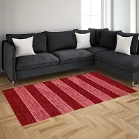 Alef? Cotton Runner Superfine Carpet |Living Room| Bedroom | Hall | School | Temple | Bedside Runner|-|24 inch x 60 inch| (Red)-thumb1