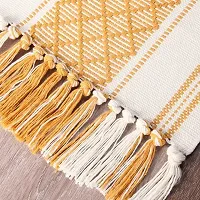 Alef Table Runner 6 Seater (14x72) for Dining Table, Heat Resistant Table Runners for Living/Dining Room/Guestroom - (A01)-thumb3