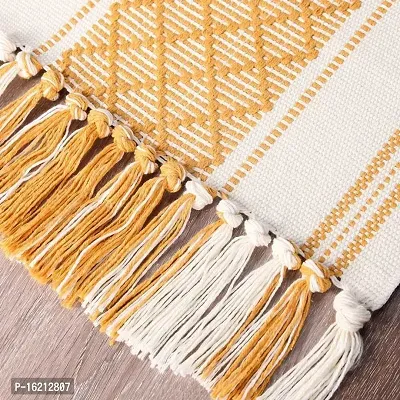 Alef Table Runner 6 Seater (14x72) for Dining Table, Heat Resistant Table Runners for Living/Dining Room/Guestroom - (A01)-thumb4