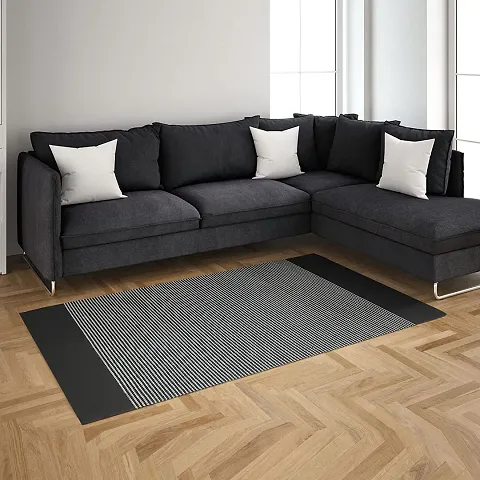 Alef Cotton Carpet (2x5 Feet) for Living Room, Bedroom, Bedside Runner, Guest Room -