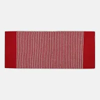 Alef Cotton Carpet (2x5 Feet) for Living Room, Bedroom, Bedside Runner, Guest Room - (Red,)-thumb4