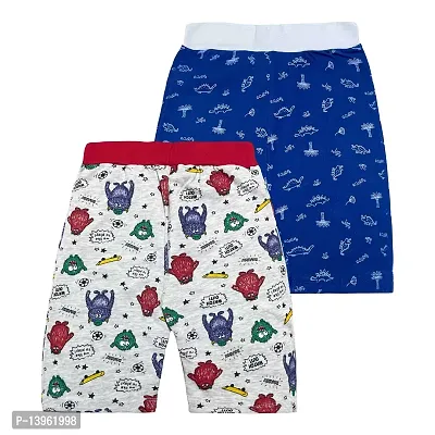 Cotton Shorts for Boys (Pack of 2)hellip;-thumb0