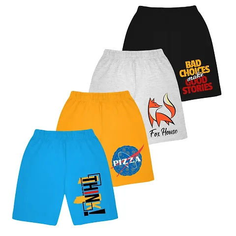 Kids Cotton Printed Shorts for Boys