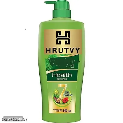 Dabur Vatika Health Shampoo - 640ml | With 7 natural ingredients | For Smooth, Shiny  Nourished Hair | Repairs Hair damage, Controls Frizz | For All Hair Types | Goodness of Henna  Amla-thumb0