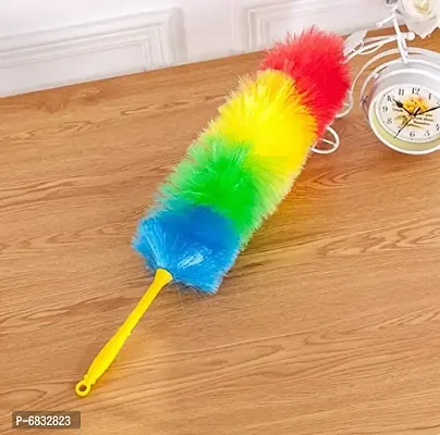 Dust Cleaning Mircofibre Feather Duster for Car, Computer, Home and Kitchen - Multicolored-thumb0