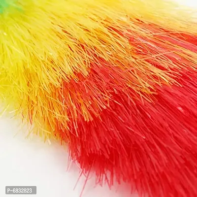 Dust Cleaning Mircofibre Feather Duster for Car, Computer, Home and Kitchen - Multicolored-thumb2