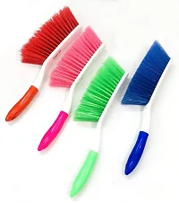 Multiuse Sofa Carpet Cleaning Brush Pack of 2 Piece Multicolored-thumb2