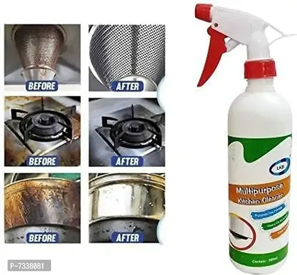 Oil Cleaning Spray Grease Stain Remover Spray Kitchen Chimney Grill Cleaner Exhaust Fan Kitchen Cleaners Spray (500 ML)-thumb4