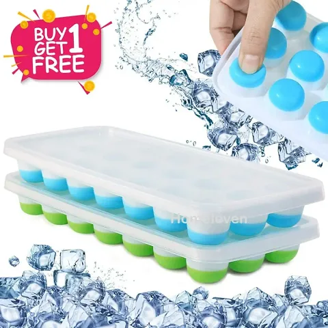 Vikakiooze 160 Silicone Ice Cube Trays, Crushed Ice Cube Mold Easy Release Small  Ice Cubes for Cooling Whiskey Cocktails, Kitchen Gadgets Stackable Ice Trays,  Special Accessory Tool for Refrigerator 