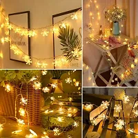 Snow Flakes Led Light String Light 3 Metre For Diwali Christmas and Festival Decoration-thumb2