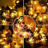 Snow Flakes Led Light String Light 3 Metre For Diwali Christmas and Festival Decoration-thumb3