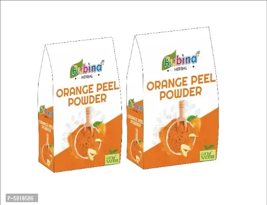 Rubina Orange Peel Powder 100% Natural ( Pack Of 2 )-thumb0