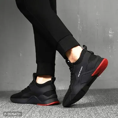 Trendy Casual Shoes For Men, Black-thumb5